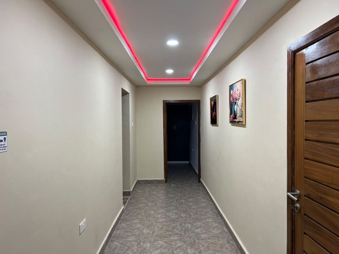 Unit 3, hallway to master bedroom